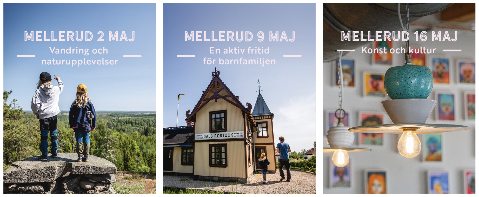 Tre helger i Mellerud